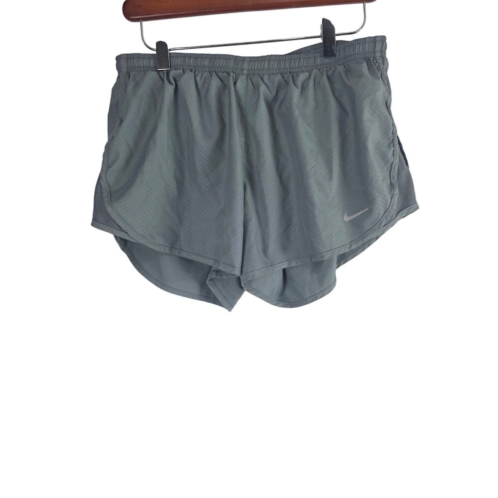 Nike Dri Fit Shorts M‎ Womens Gray Pull On Athletic Running Jogging Casual